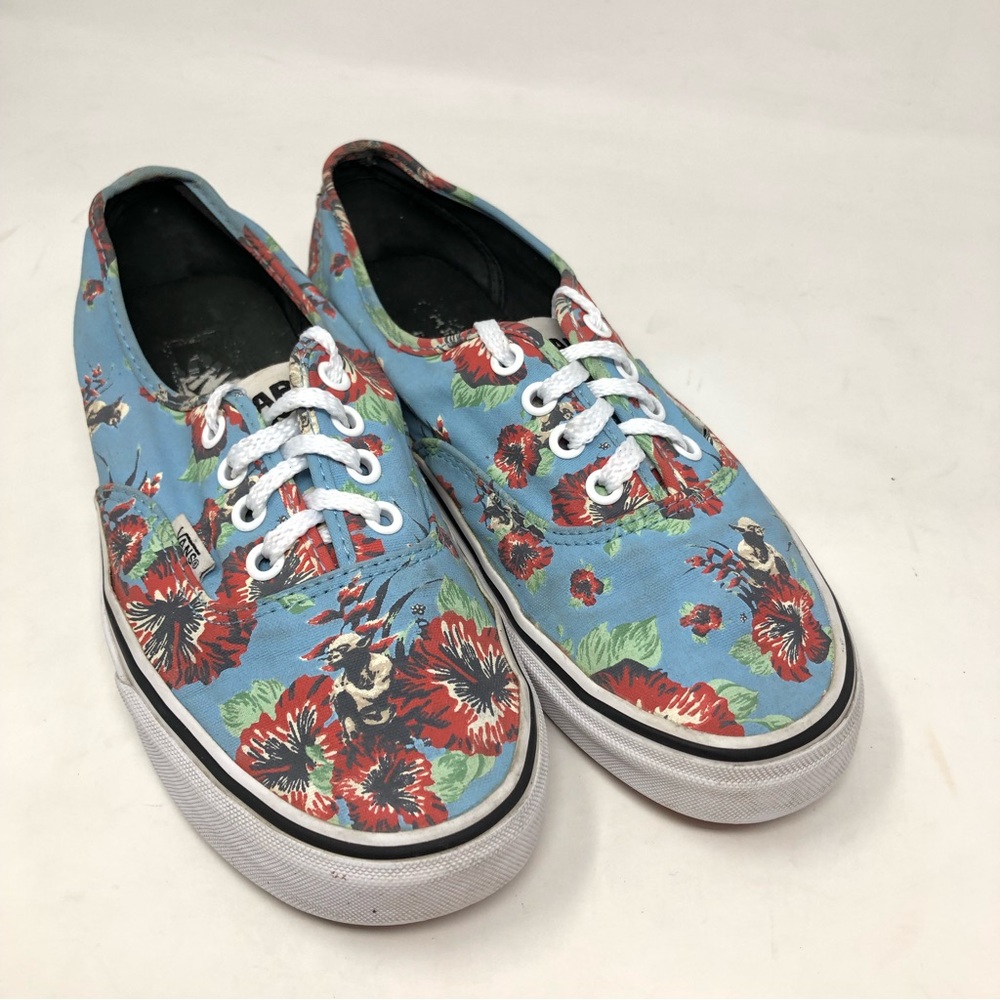 Vans x Star Wars Authentic Yoda Aloha Floral Print Sneakers Limited Edition